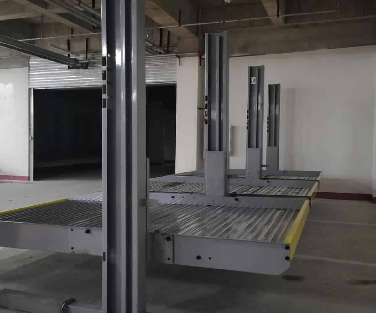 2層簡(jiǎn)易類停車立體車庫出租